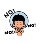 Swimming boy（個別スタンプ：2）