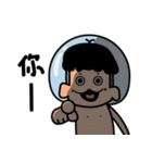 Swimming boy（個別スタンプ：21）