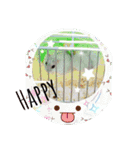 Amiable Hamster（個別スタンプ：11）