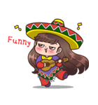 Boobib Maxican Funny (English Ver.)（個別スタンプ：14）