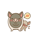 Pig farm Mix Chinese version（個別スタンプ：22）