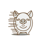 Pig farm Mix Chinese version（個別スタンプ：24）