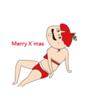 Santa Bikini Man（個別スタンプ：1）