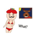 Santa Bikini Man（個別スタンプ：2）