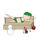 Santa Bikini Man（個別スタンプ：12）