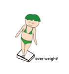 Santa Bikini Man（個別スタンプ：13）