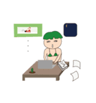 Santa Bikini Man（個別スタンプ：15）