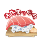 くま寿司（個別スタンプ：3）