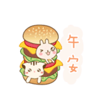 Hani cat-cute kitten sticker 7 food（個別スタンプ：7）