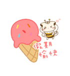 Hani cat-cute kitten sticker 7 food（個別スタンプ：22）