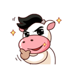 Momo Cow : Cheer Up ！（個別スタンプ：5）