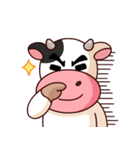 Momo Cow : Cheer Up ！（個別スタンプ：16）