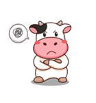 Momo Cow : Cheer Up ！（個別スタンプ：30）