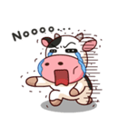 Momo Cow : Cheer Up ！（個別スタンプ：34）
