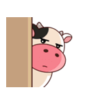 Momo Cow : Cheer Up ！（個別スタンプ：37）