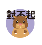 Gold hamster（個別スタンプ：4）