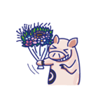 The Life Cycle of Pin-nng Pig（個別スタンプ：21）