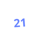 123LOVE（個別スタンプ：21）