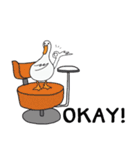 Happy Duck, Happy Work（個別スタンプ：15）