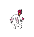 fan dancing bunny（個別スタンプ：9）