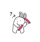 fan dancing bunny（個別スタンプ：24）