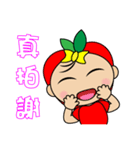 Apple Girl - Daily Response（個別スタンプ：36）