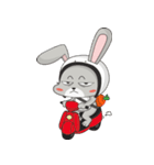 cynical rabbit（個別スタンプ：1）