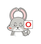 cynical rabbit（個別スタンプ：18）