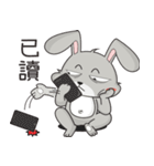 cynical rabbit（個別スタンプ：35）