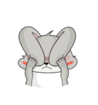 cynical rabbit（個別スタンプ：36）