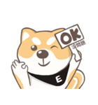 EESA Shiba Inu Chaoyuan rolling map（個別スタンプ：1）