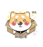 EESA Shiba Inu Chaoyuan rolling map（個別スタンプ：4）