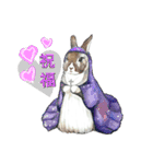 Zzzz rabbit（個別スタンプ：13）