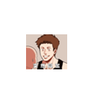 Two funny boys（個別スタンプ：4）