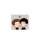 Two funny boys（個別スタンプ：25）