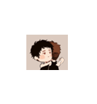 Two funny boys（個別スタンプ：26）