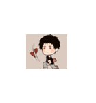 Two funny boys（個別スタンプ：37）