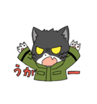 ミリタリーにゃんこ（個別スタンプ：11）