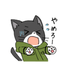 ミリタリーにゃんこ（個別スタンプ：21）