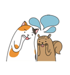 Chubby Calico Cat（個別スタンプ：15）