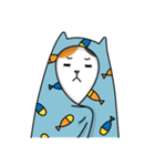 Chubby Calico Cat（個別スタンプ：32）