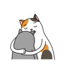 Chubby Calico Cat（個別スタンプ：36）