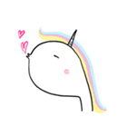 unicorn rainbow（個別スタンプ：2）