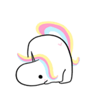 unicorn rainbow（個別スタンプ：4）