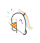 unicorn rainbow（個別スタンプ：9）