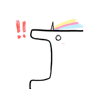 unicorn rainbow（個別スタンプ：19）