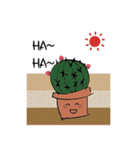 Cactus is a little happiness.（個別スタンプ：10）