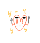 eyebrow-heart（個別スタンプ：15）