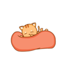 Peter : Lazy Cat（個別スタンプ：6）