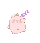 piggy cute pink pig 1（個別スタンプ：6）